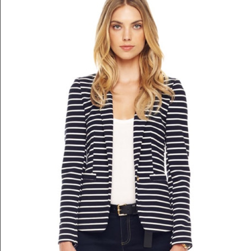 Stripe Blazer